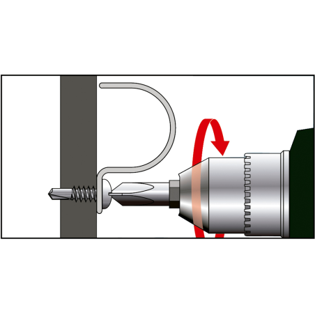 Wkręt samowiercący AGRP CELO do blachy