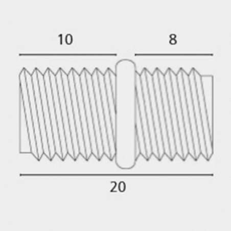 Metryczna śruba łącząca ECT