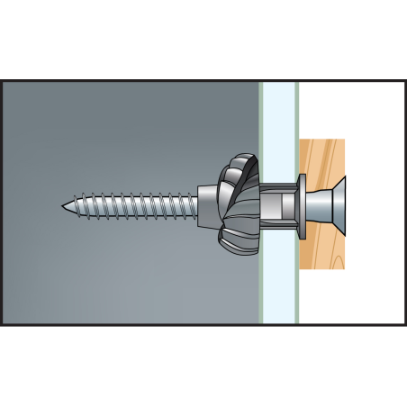 Kołek uniwersalny nylonowy FX do wszystkich mteriałów 