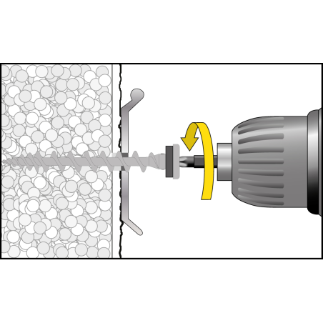 IPS wkręt do izolacji CELO do obróbki blacharskiej
