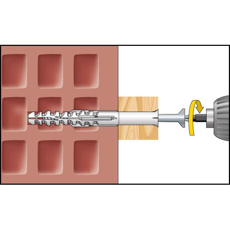 Wielofunkcyjny kołek ramowy CELO MFR sztuki siła i precyzja mocwa