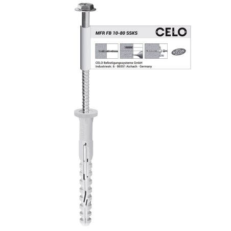 Kołek ramowy CELO FB SSKS precyzja mocwania